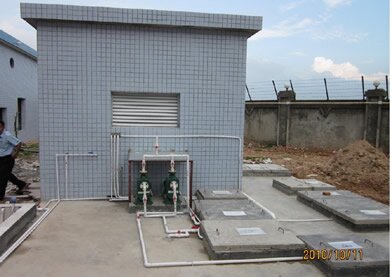  霍尼卡姆工業(yè)廢水處理工程 